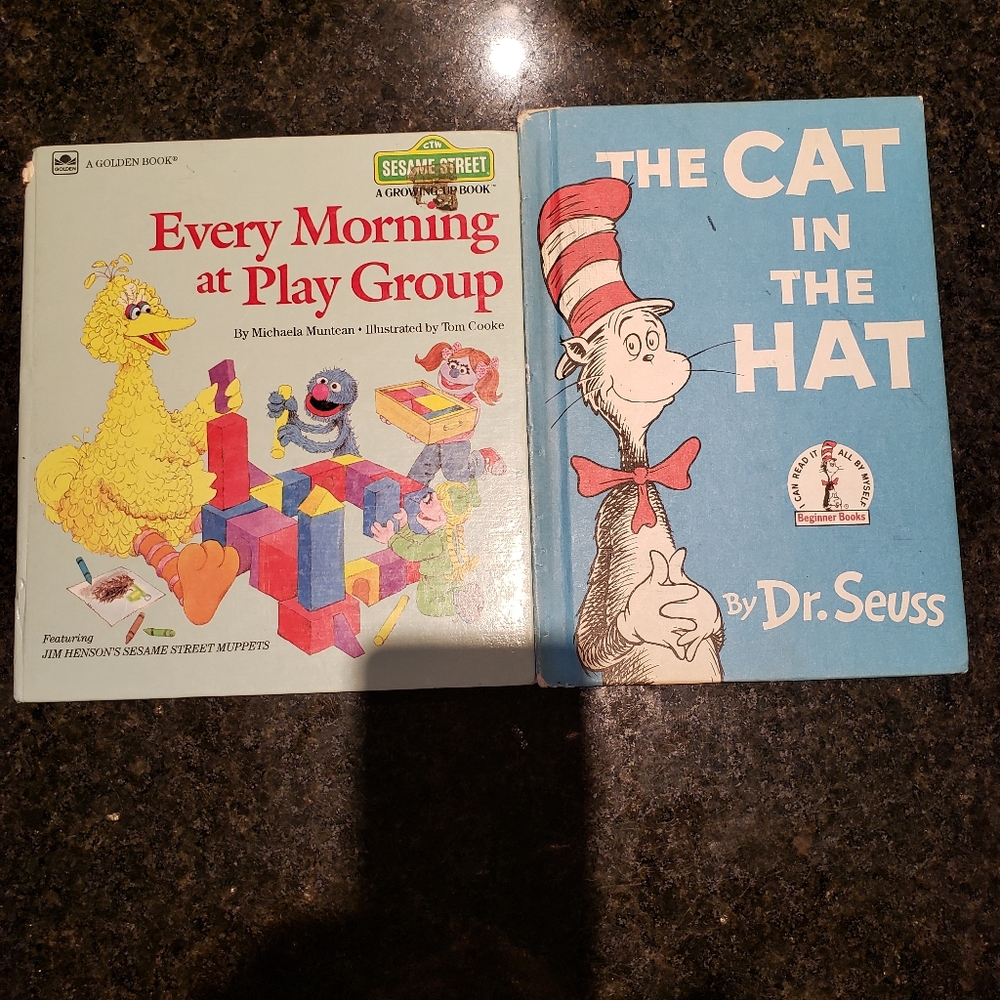 Antique children's classic books.